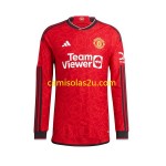 Camisolas de futebol Manchester United Equipamento Principal 2023/24 Manga Comprida